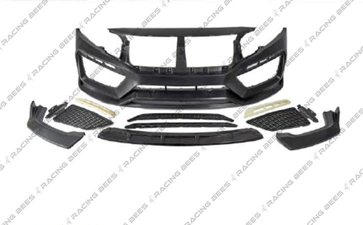 2016-2021 Honda Civic Coupe/Sedan/Hatchback RS Style Front Bumper Conversion