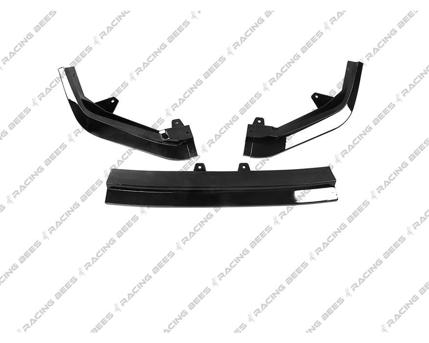 2022+ Honda Civic Sedan GT Style Front Bumper Lip (Black)