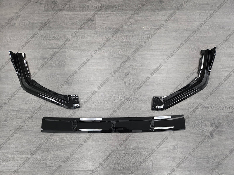 2022+ Honda Civic Sedan VR Style Front Bumper Lip (Black)