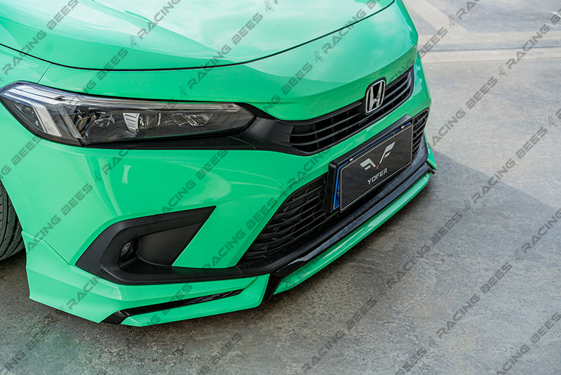 2022-2024 Honda Civic Sedan YOFER V3 FRONT BUMPER LIP (Black)