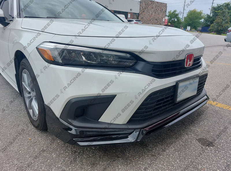 2022-2024 Honda Civic Sedan YOFER V3 FRONT BUMPER LIP (Black)