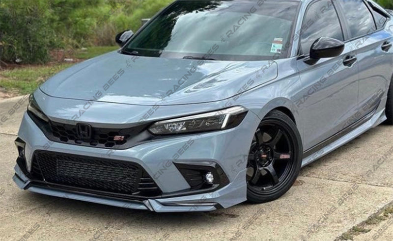 2022-2024 Honda Civic Sedan YOFER V3 FRONT BUMPER LIP (Black)