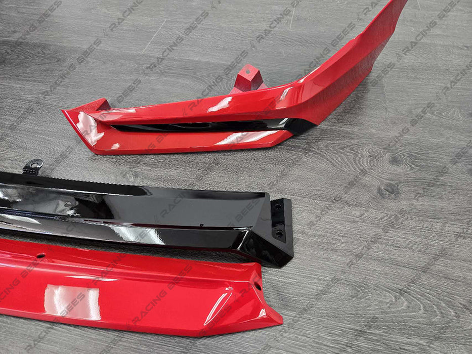 2022+ Honda Civic Sedan YOFER V3 FRONT BUMPER LIP (Black)