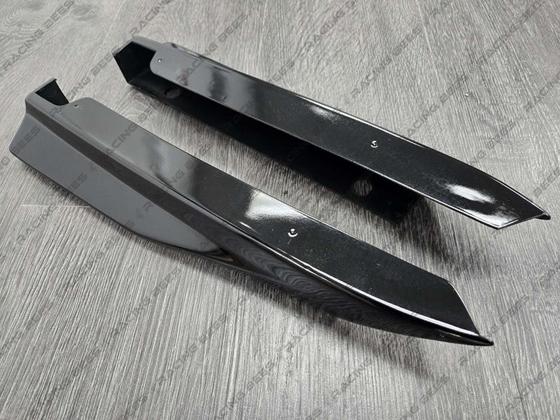 2022-2025 Honda Civic Sedan ACR Style Rear Diffuser + Rear Aprons (BLACK)