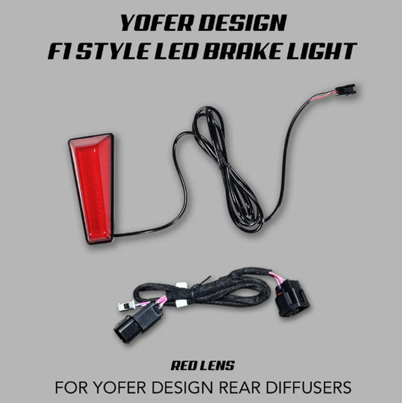 F1 Style Red LED Kit for Yofer Rear Diffuser (RED)