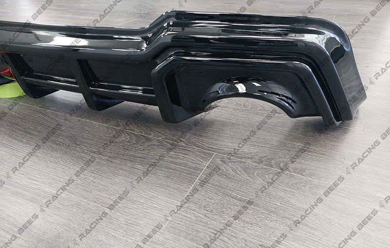 2022-2025 Honda Civic Sedan Yofer V2 Rear Diffuser (BLACK)
