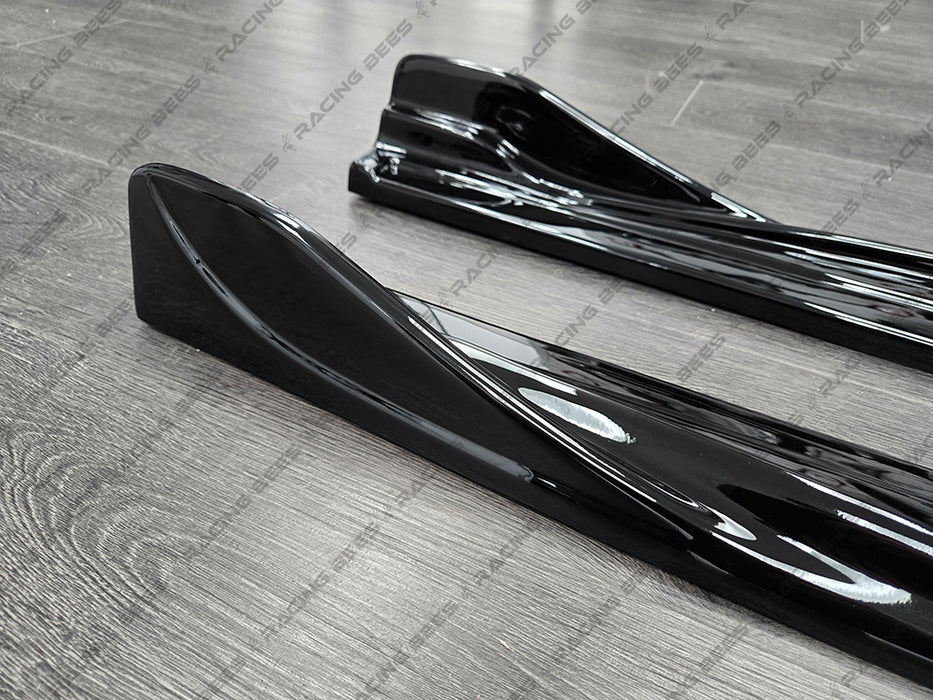 2022+ Honda Civic Sedan VTA Style Side Skirts (Black)