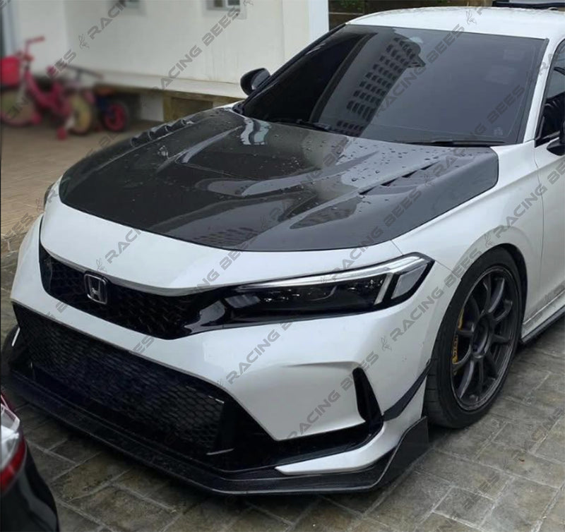 2022+ Honda Civic V2 Style Hood (Carbon fiber)