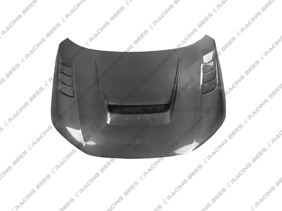 2022+ Honda Civic V3 Style Hood (Carbon fiber)