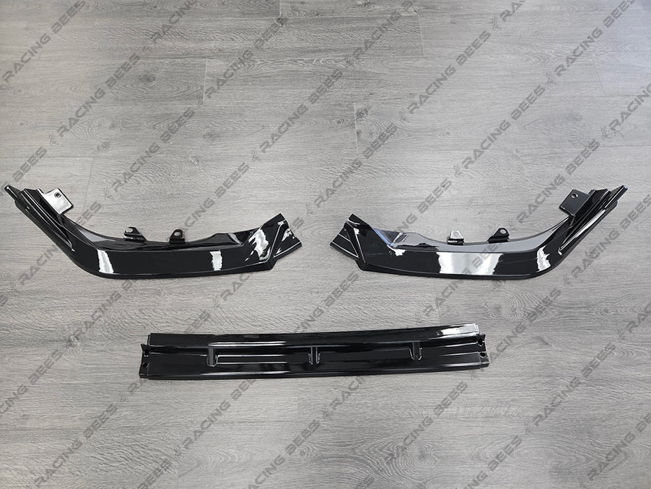 2025+ Honda Civic CS Style FRONT BUMPER LIP (Black)