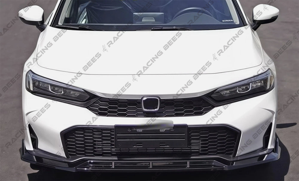 2025+ Honda Civic CS Style FRONT BUMPER LIP (Black)