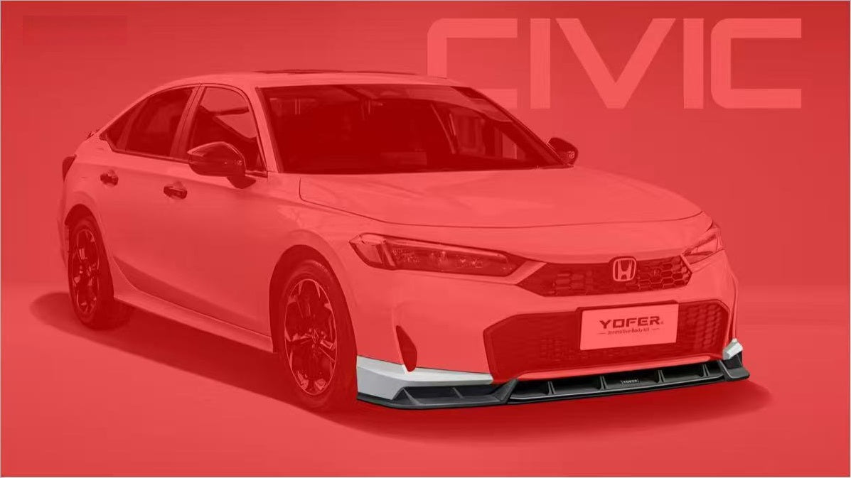 2025+ Honda Civic YOFER V2 Front Bumper Lip