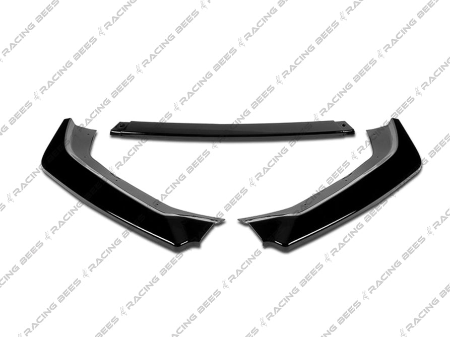 2013-2016 Scion FRS CS V2 Style Front Bumper Lip (BLACK)