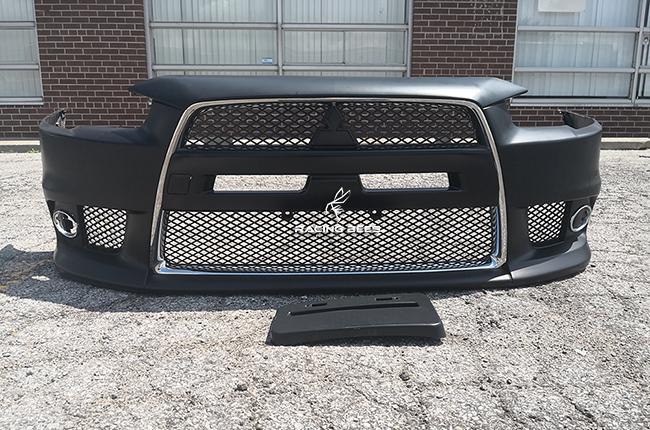 2008-2017 Mitsubishi Lancer EVO Style Front Bumper Conversion