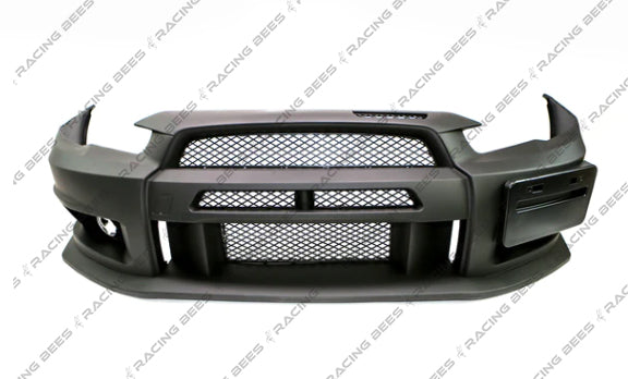 2008-2017 Mitsubishi Lancer VRS Style Front Bumper Conversion