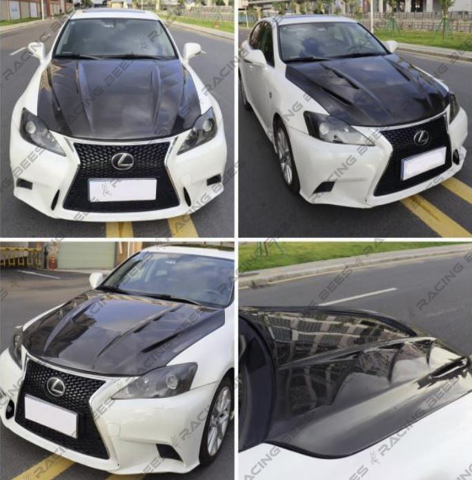 2006-2013 Lexus IS DTM Style Hood (Carbon Fiber)