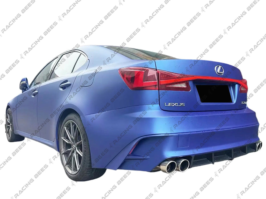 2006-2013 Lexus IS250/300/350 4IS F-Sport Style Rear Bumper Conversion