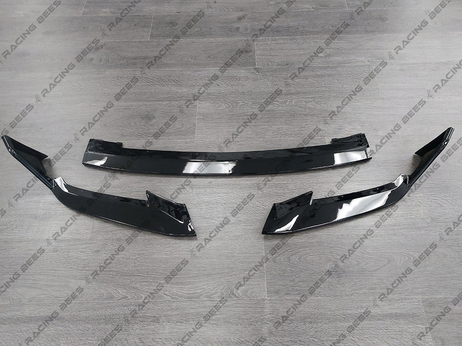 2006-2013 LEXUS Front Bumper Lip for 4IS F-Sport Front Bumper Conversion FS Style (BLACK)