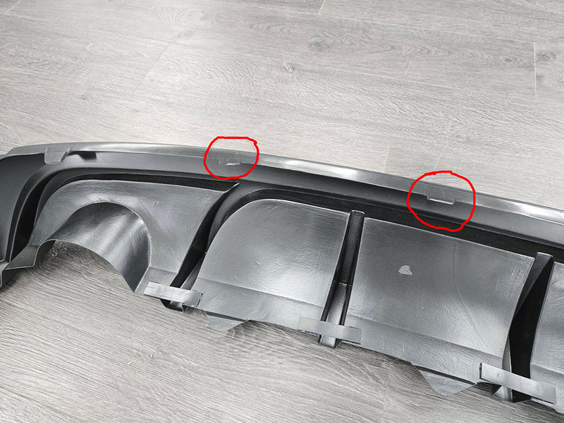 Defect/Damaged 2014-2016 Lexus IS250/300/350 AS Style Rear Diffuser