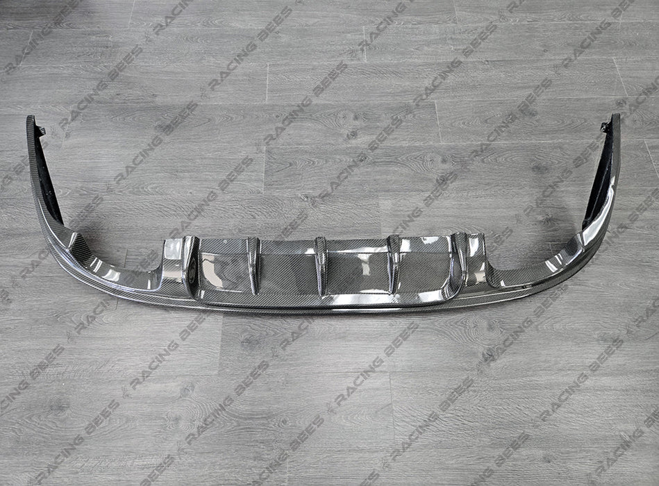 Imperfection/Open Box 2014-2016 Lexus IS250/300/350 AG Style Rear Lip Diffuser (Carbon Fiber)