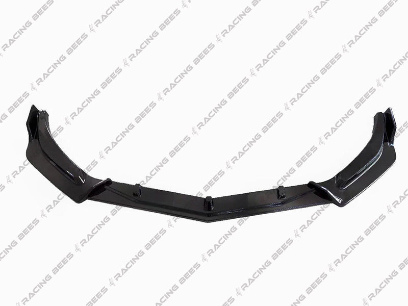 2019-2023 Chevrolet Malibu V Style Front Bumper Lip (Black)