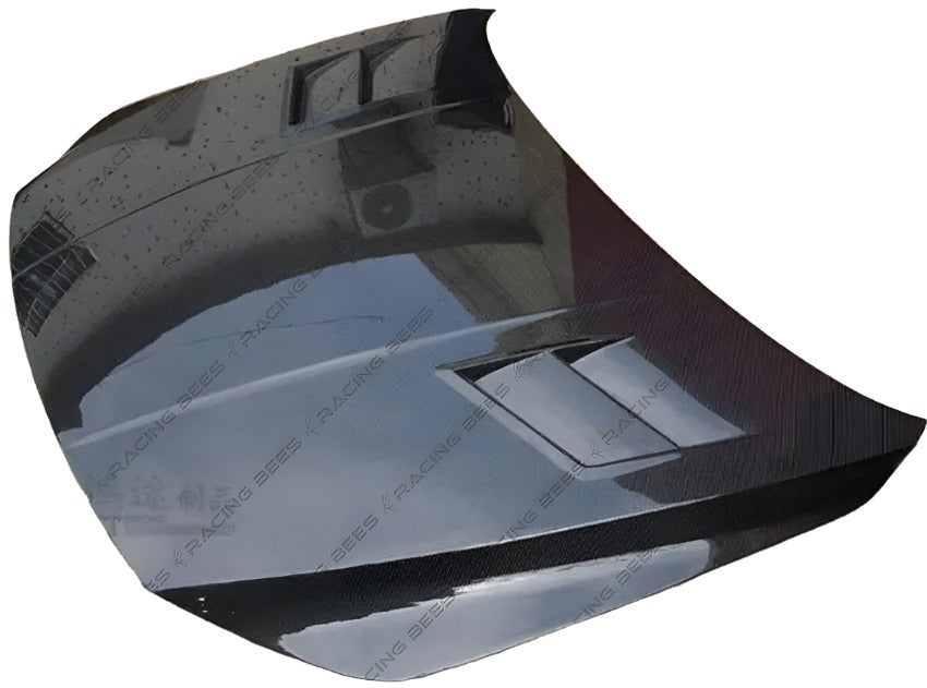 2019+ Mazda 3 Sedan/Hatchback Dynamic DM Style Hood (Carbon Fiber)