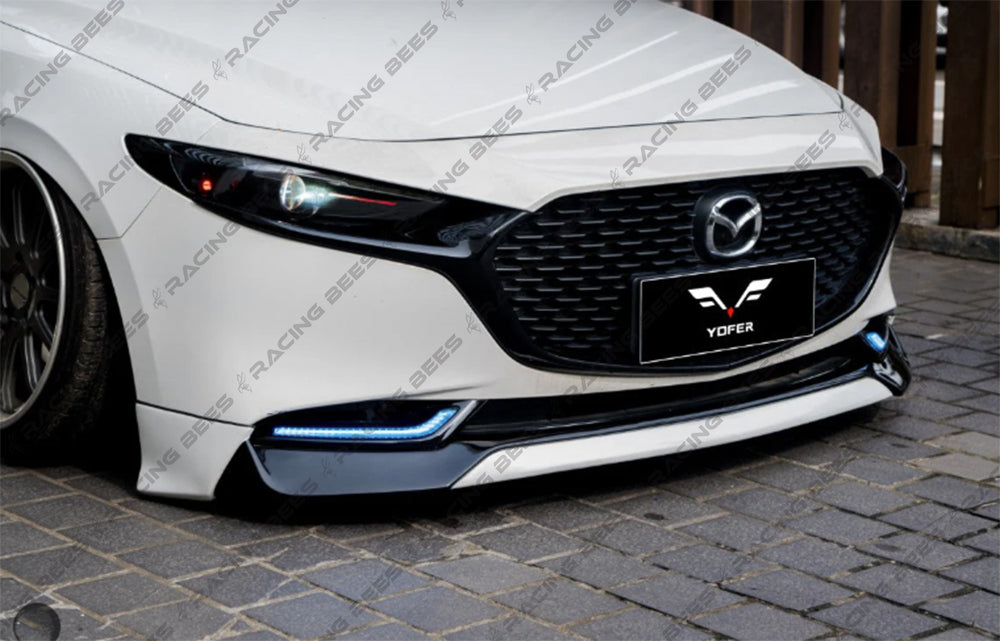 2019-2025 Mazda 3 Sedan Yofer Front Bumper Lip