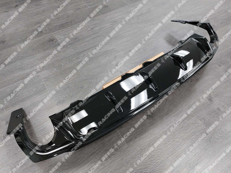 2019+ Mazda 3 Hatchback JDM Style Rear Bumper Lip/Diffuser (Black)