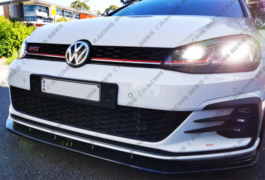 2018-2020 Volkswagen MK 7.5 GTI TCR Style Front Bumper Lip