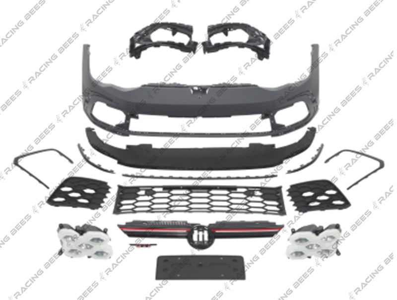 2022-2024 Volkswagen MK8 Golf GTI OE Style Front Bumper