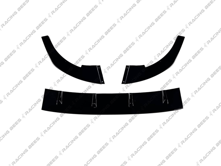 2022-2024 Volkswagen MK8 Golf GTI MX V2 Style Front Bumper Lip (Black)