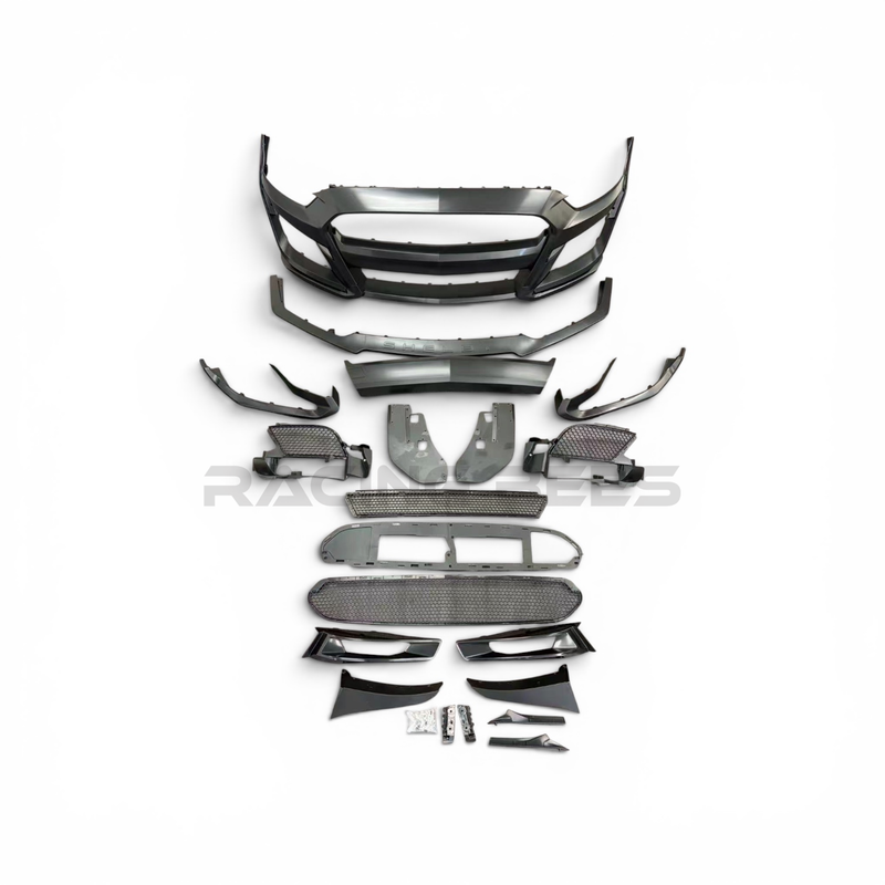 2015-2017 Ford Mustang GT500 Style Front Bumper Conversion