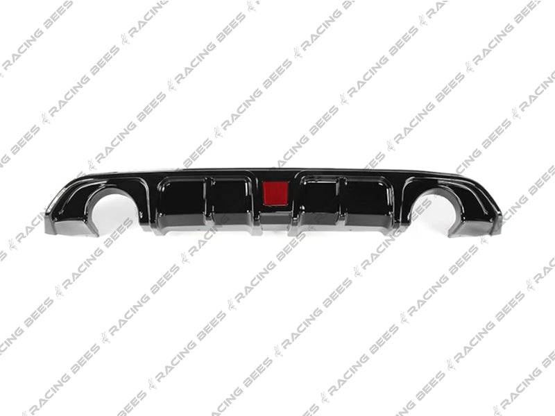 2017+ Infiniti Q60 Coupe LED Rear Bumper Diffuser (Black)