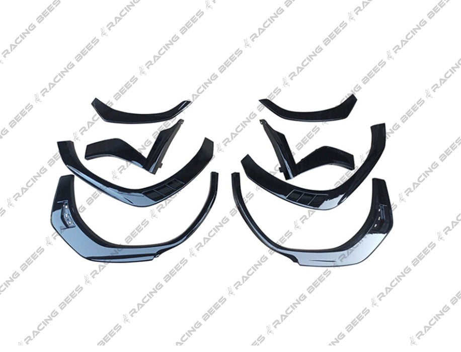 2022+ Subaru WRX Painted Fender Flares (Black)