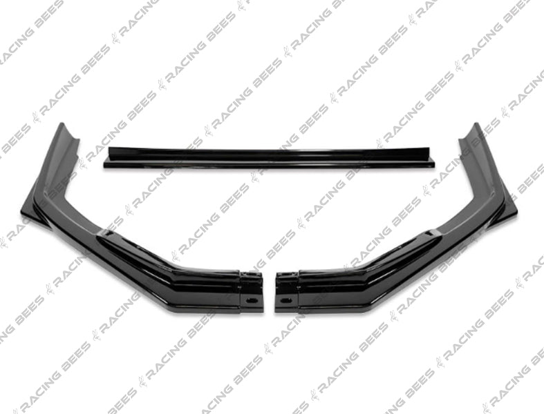 2017-2019 Subaru Impreza ST Style Front Bumper Lip (Black) — RACINGBEES