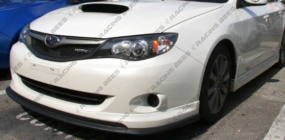 2008-2010 Subaru WRX ST Style Front Bumper Lip (Black)