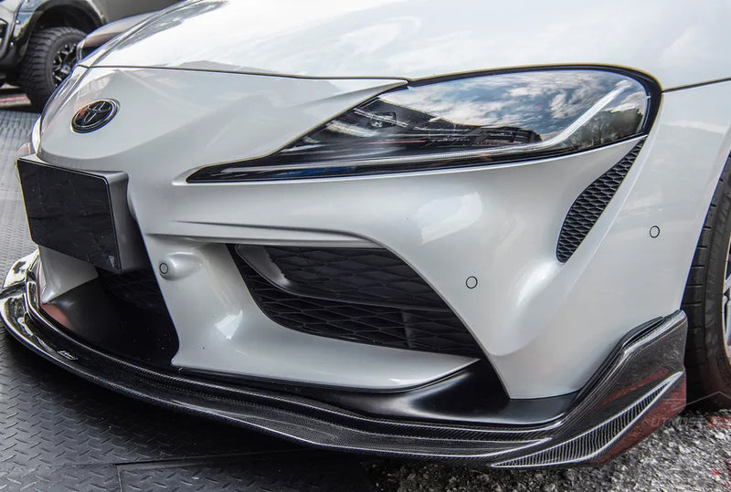 2020+ Toyota Supra A90/A91 VRS Style Front Bumper Lip (Carbon Fiber)