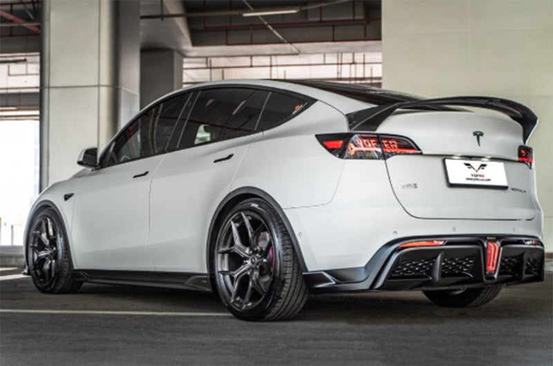 2020-2025 Tesla Model Y Yofer Rear Diffuser (Black)