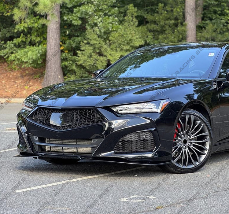 2021-2025 Acura TLX AS Style Front Bumper Lip (Black)