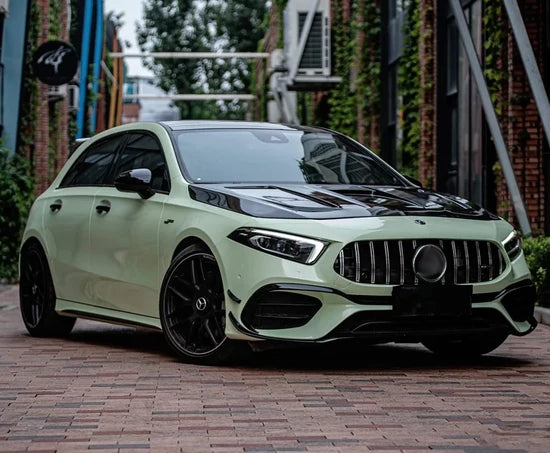 2020+ Mercedes-Benz A Class Sedan/Hatchback 45AMG Style Front Bumper Conversion