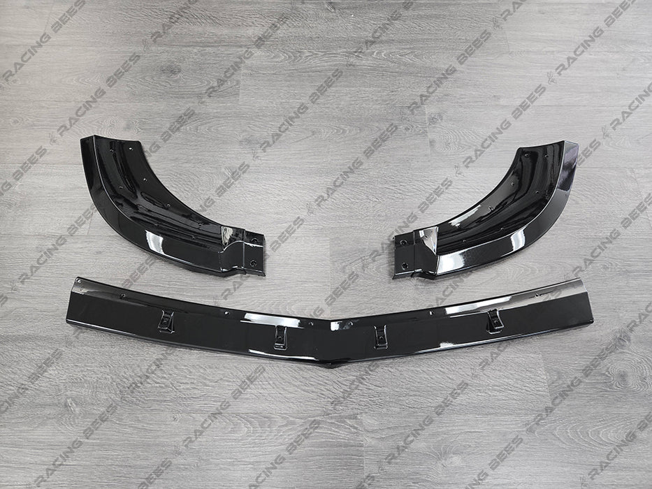 2012-2014 Mercedes-Benz C Class MX Style Front Bumper Lip (BLACK)