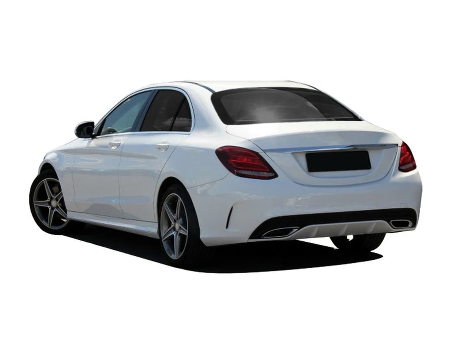 Open Box 2015-2018 Mercedes-Benz C Class Sedan OEM Style Rear Diffuser For AMG-Package Sedan