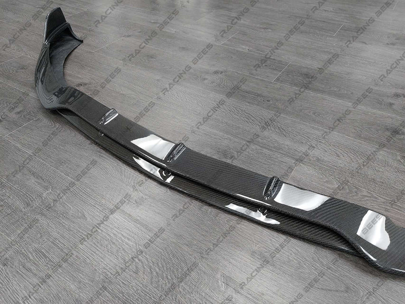 2015-2018 Mercedes-Benz C63 AMG Sedan BR Style Front Bumper Lip (Carbon Fiber)