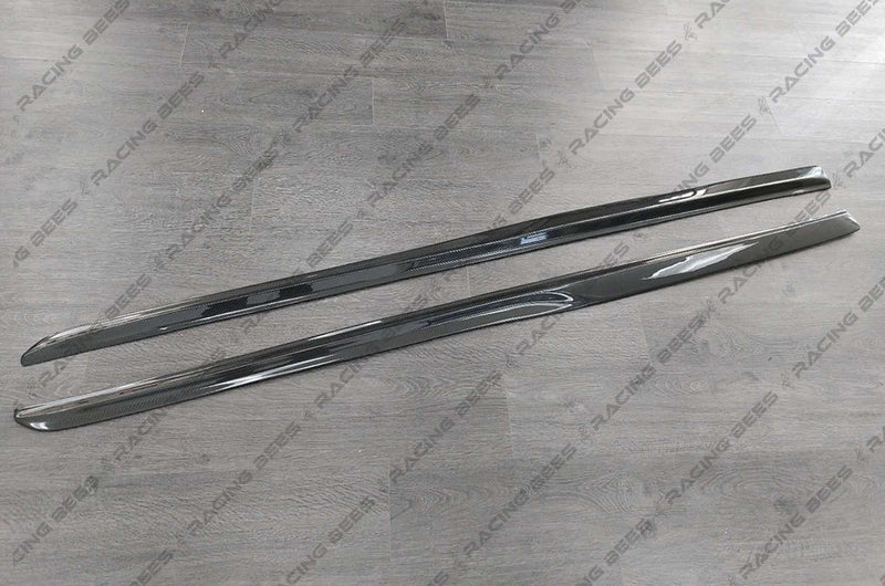 2015-2020 Mercedes-Benz C63 AMG Sedan/Coupe PSM Style Side Skirts (Carbon Fiber)