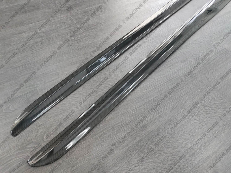 2015-2020 Mercedes-Benz C63 AMG Sedan/Coupe PSM Style Side Skirts (Carbon Fiber)