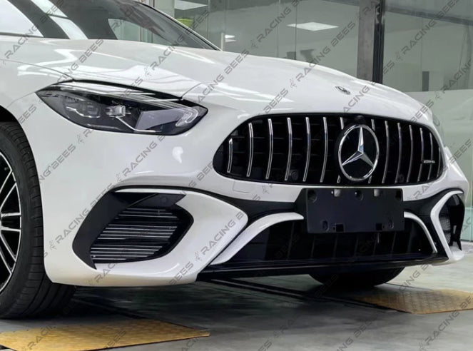 2022+ Mercedes-Benz C Class Sedan AMG C63 Style Front Bumper Conversion