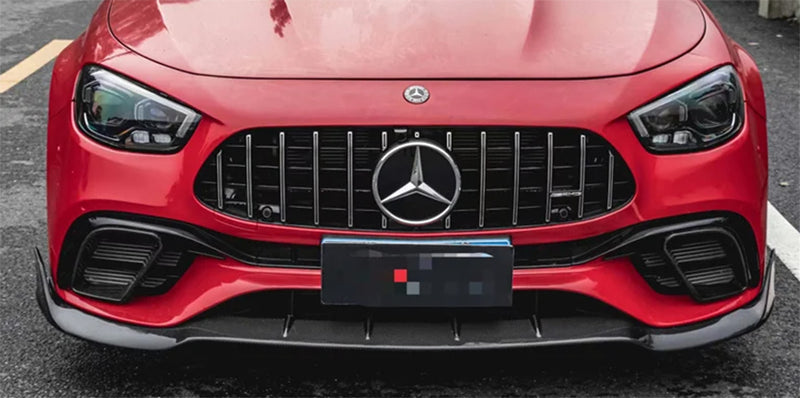 2021+ Mercedes-Benz E63 AMG Class Sedan BR Style Front Bumper Lip (Carbon Fiber)