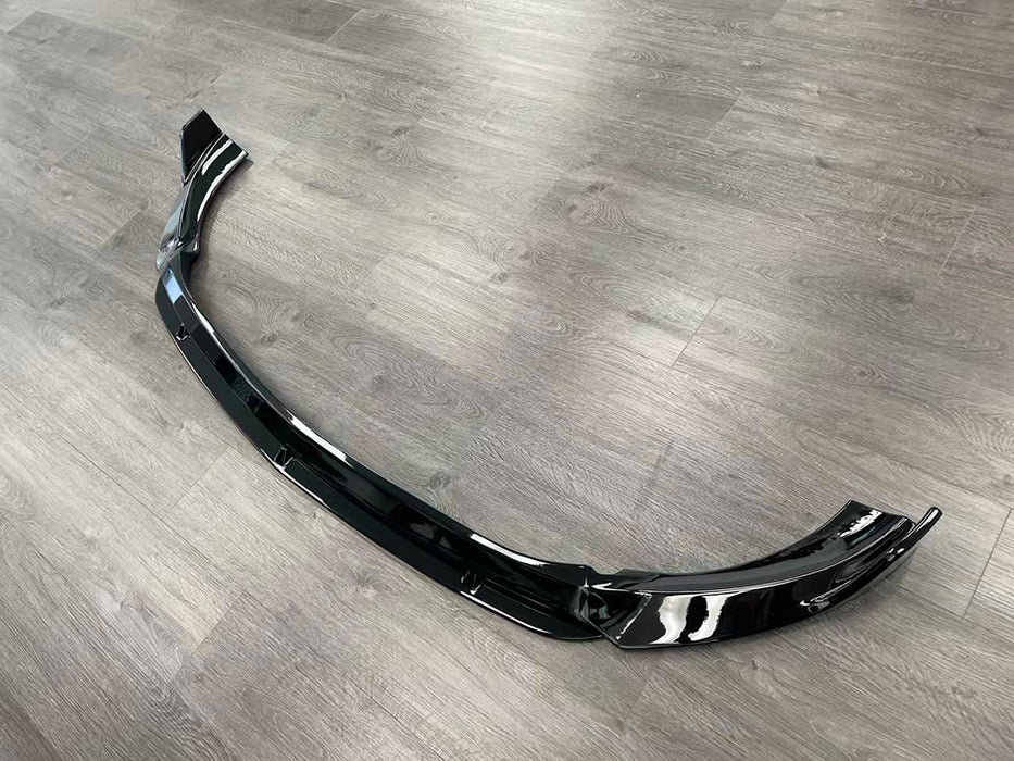 2021+ Mercedes-Benz E Class Sedan BR Style Front Bumper Lip (Black)