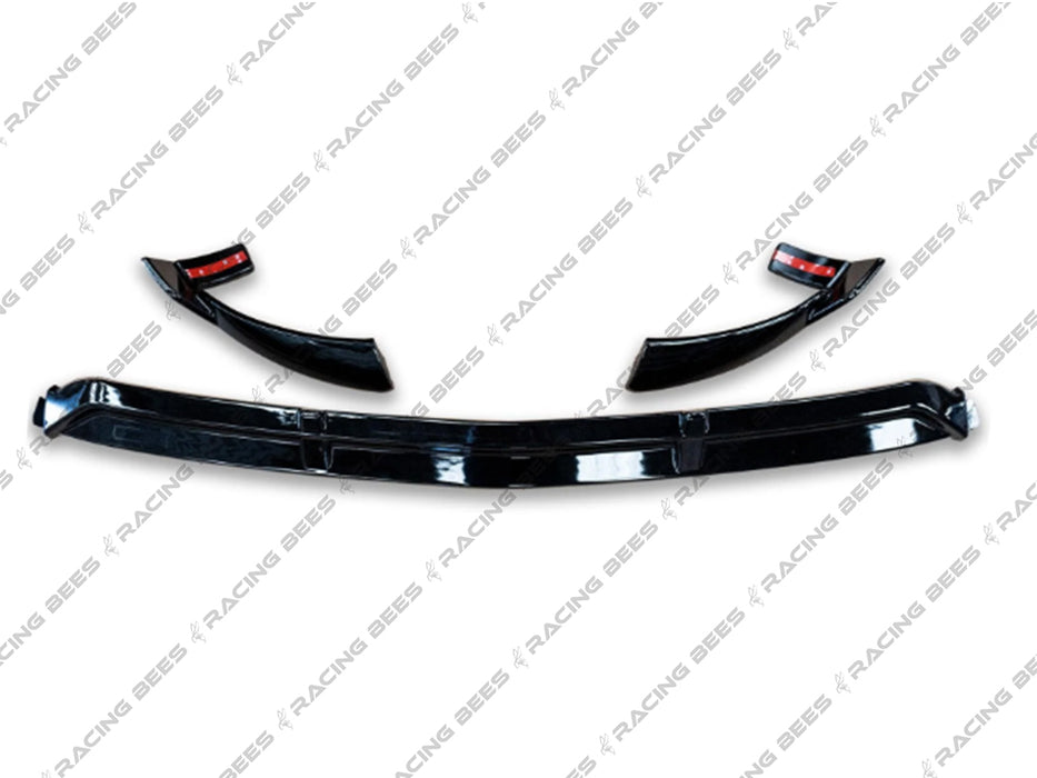 2016-2019 Mercedes-Benz GLC Class BR Style Front Bumper Lip (Black)