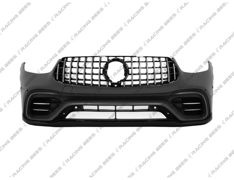 2020-2022 Mercedes-Benz GLC Class SUV 63 Style Front Bumper Conversion